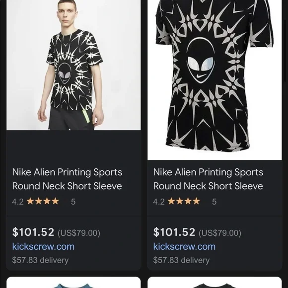 nike alien tshirt - Picture 3 of 6